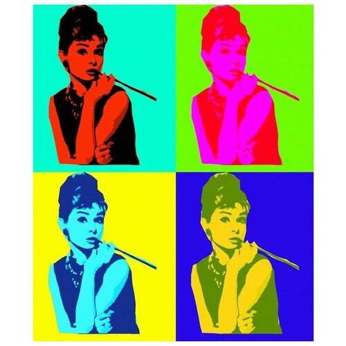      (Audrey Hepburn )   40. x 48. 1680