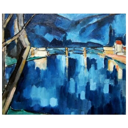      (The Bridge) 8   61. x 50.,  2300   