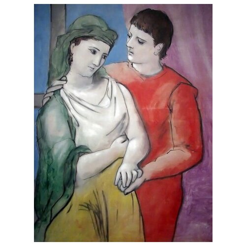     (The Lovers)   30. x 40. 1220