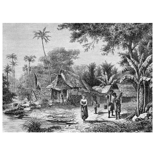      (African village) 69. x 50. 2530