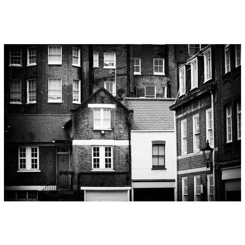 ������ �� ������ ���� ���� (Windows of the house) 60��. x 40��. 1950�