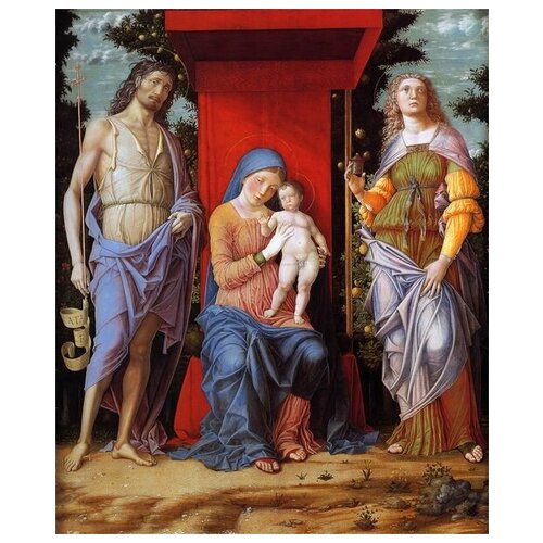      .    (Virgin and Child with the Magdalen and St John the Baptist)    50. x 61. 2300