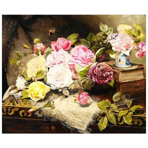     (Roses) 50     48. x 40. 1680