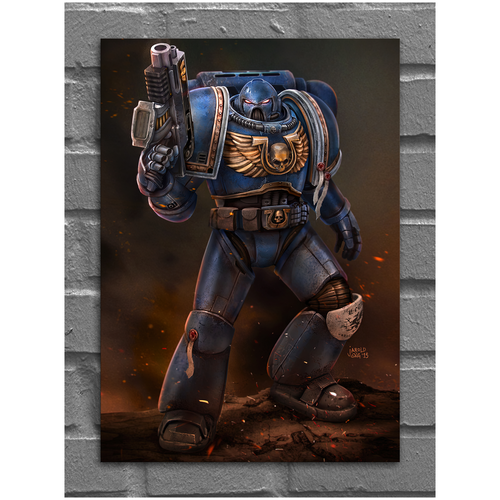   40000  Warhammer Ultramarines,  4 400