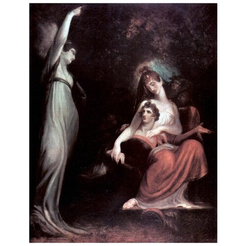            (Virtue calls the youth Back (from the arms of sin))    30. x 38.,  1200   