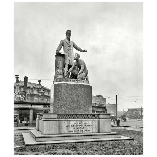       (Monument in Boston) 30. x 35. 1120