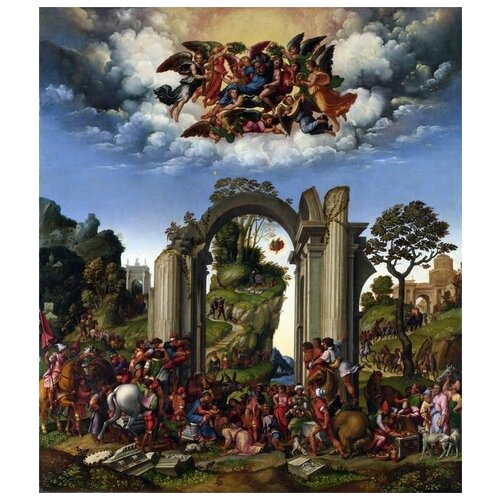      (The Adoration of the Kings) 4    30. x 34. 1110