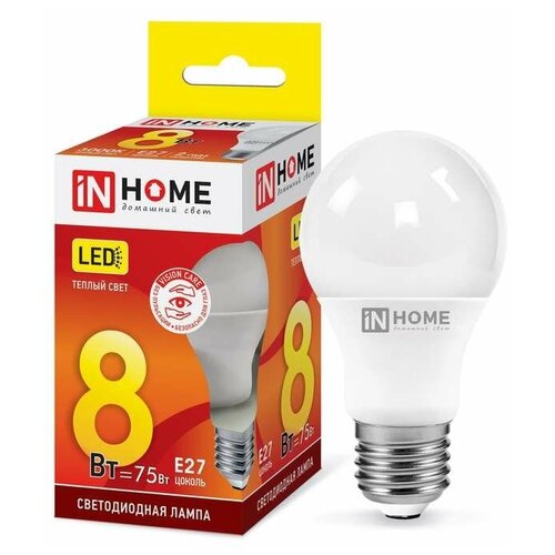    LED-A60-VC 8 230 E27 3000 720 IN HOME 4690612024004 (50. .),  3712  IN HOME