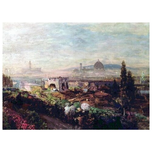        (View of Florence)   68. x 50.,  2480   