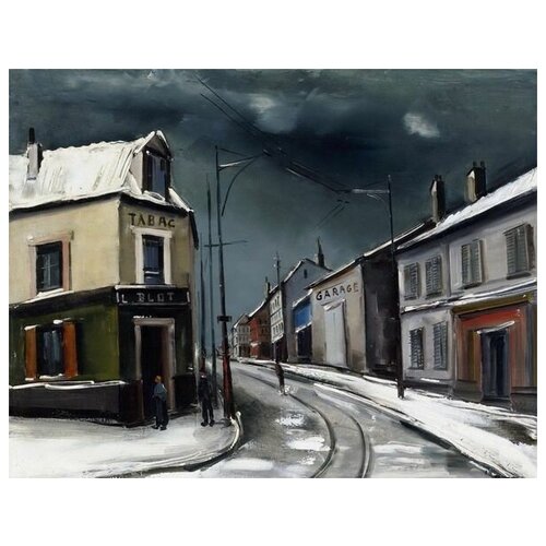      (Street under Snow) 2   39. x 30. 1210