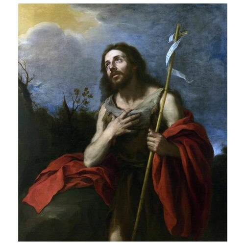         (Saint John the Baptist in the Wilderness)    30. x 34. 1110