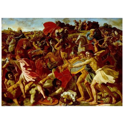        (The Victory of Joshua over the Amalekites)   69. x 50. 2530