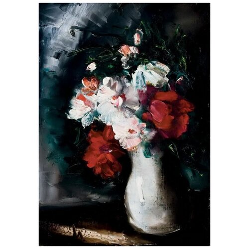        9Bouquet in white vase) 1   50. x 71. 2580