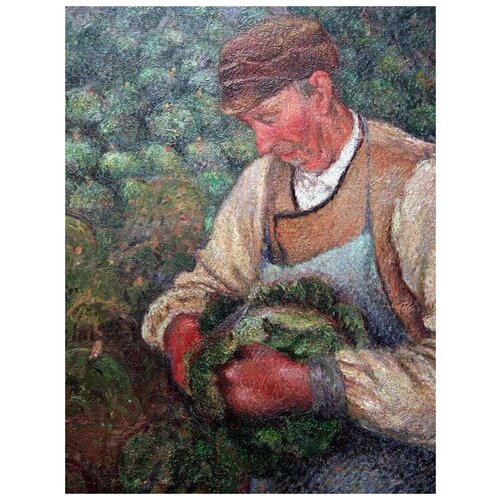       (The Gardener, Old Peasant with Cabbage)   40. x 53. 1800