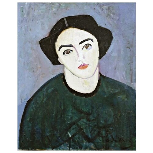        (Madame Derain in Green)   40. x 50. 1710