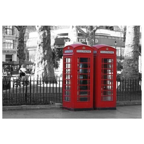        (Telephone booth in London) 1 75. x 50. 2690