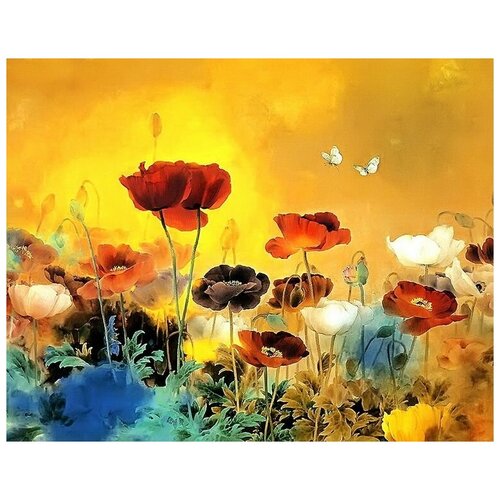     (Poppies) 22   38. x 30. 1200