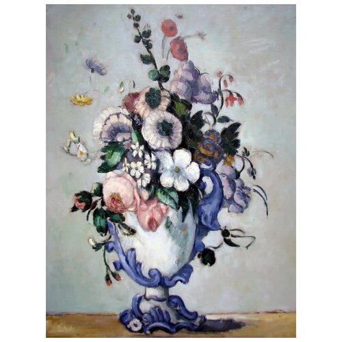          (Flowers in a Rococo Vase)   40. x 53. 1800