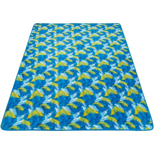    King Camp Picnic Blanket Palm Blue 200?150 1760