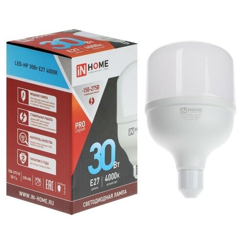 ����� ������������ IN Home Led-hp-pro, 30 ��, 230 �, �27, 4000 �, 2700 �� INhome 9527884 . 639�