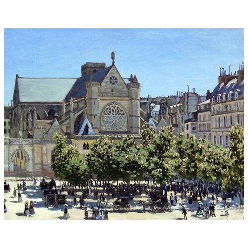       (Saint Germain l'Auxerrois Church, Paris)   38. x 30. 1200