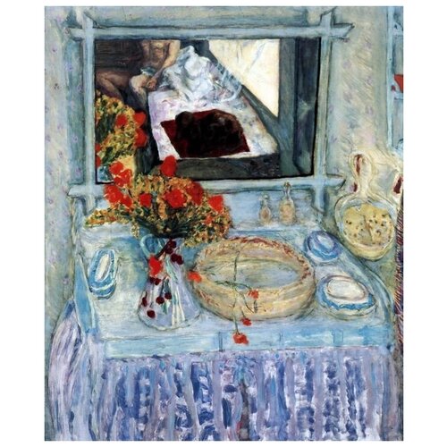        (Dressing table with flowers)   30. x 36. 1130
