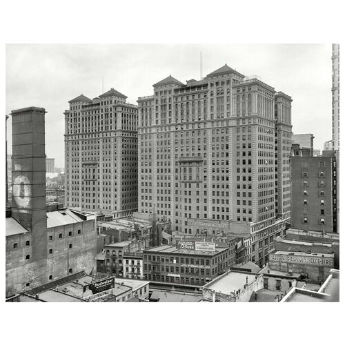       - (Residential buildings in New York) 52. x 40. 1760