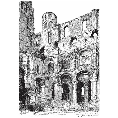      (Ruins) 10 30. x 43.,  1290   