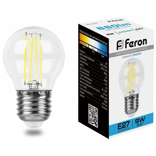    Feron LB-509  E27 9W 6400K,  147  Feron