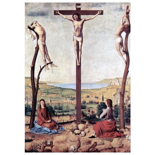    .  (Crucifixion. Mary)    40. x 57. 1880