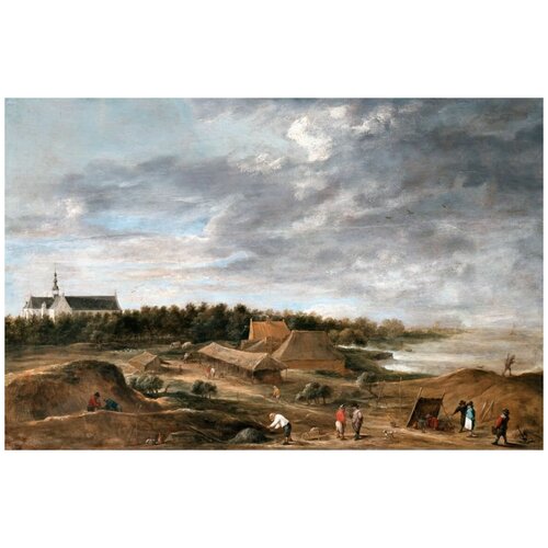      (1690) (Brickmakers near Hemiksem)    46. x 30.,  1350   