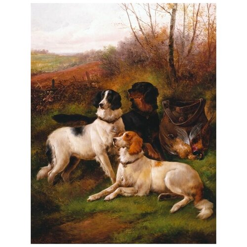       (Dogs and Hunting) 40. x 52. 1760