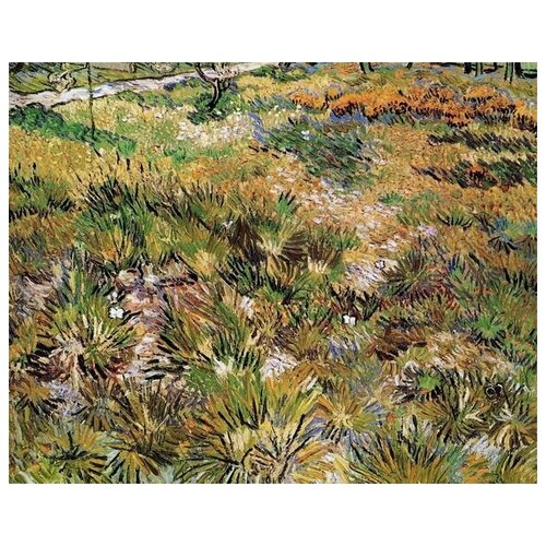         (Meadow in the Garden of Saint-Paul Hospital)    38. x 30. 1200