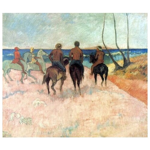       (Riders on the beach)   35. x 30. 1120