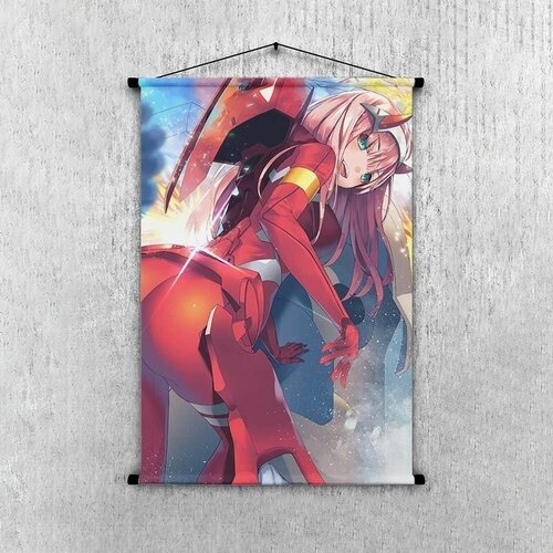        - Zero two 45*30 , . 30_Gb0642,  660  Anime Dakimakura