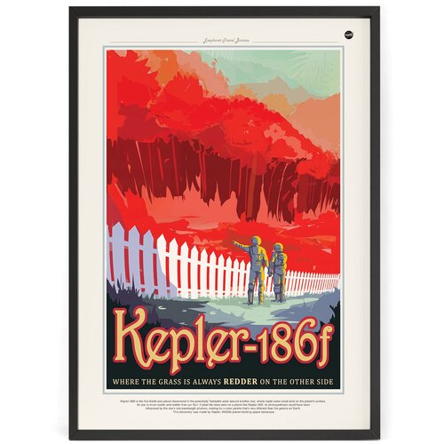      -  NASA -  Kepler-186f 90 x 60   ,  1690  Nippon Prints