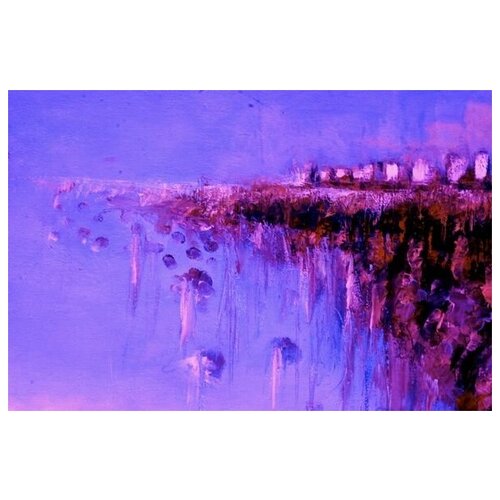        (Landscape in blue tones) 45. x 30. 1340