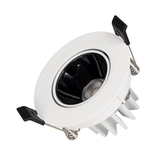  MS-FORECAST-BUILT-TURN-R82-8W Warm3000 (WH-BK, 32 deg, 230V) (Arlight, IP20 , 5 ) 4177