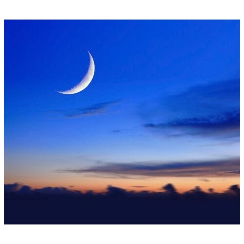      (Waxing Crescent) 35. x 30. 1120