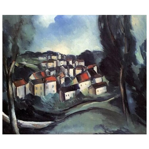      (The Beautiful Village)   48. x 40. 1680