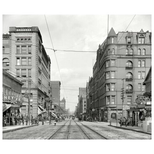         (Street with tramway) 4 60. x 50.,  2260   