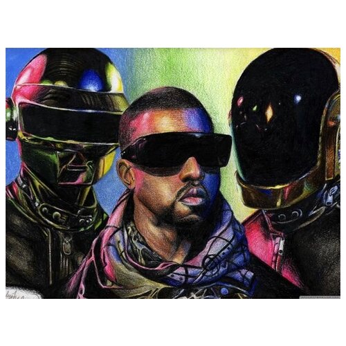      (Daft Punk) 67. x 50. 2470