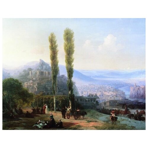     . 1869 (View of Tiflis. 1869)   51. x 40. 1750