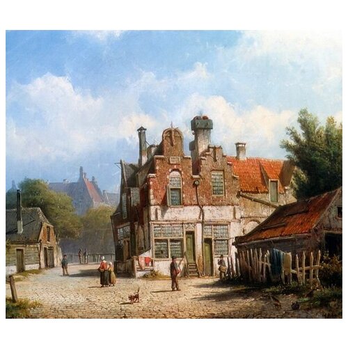      (A Dutch Town Scene)   47. x 40. 1640