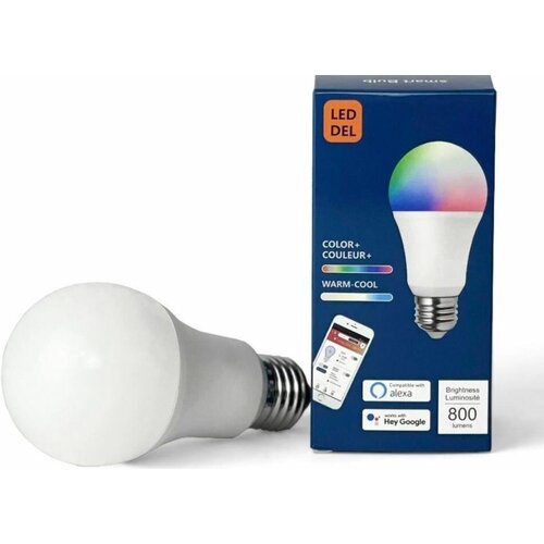 ����� ������������ �������� RGB c Wi-Fi, Google Home, Alexa, Smart Life 9 w 645�