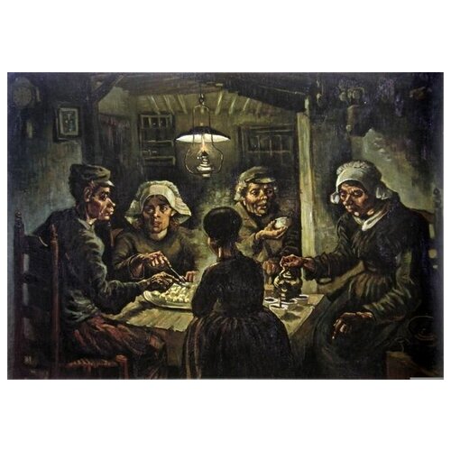      (The Potato Eaters)    43. x 30. 1290