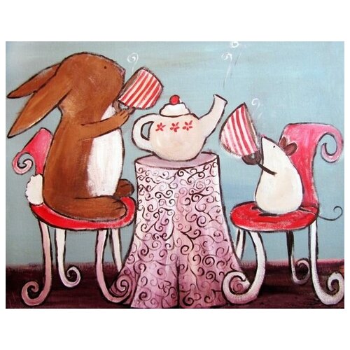     (Tea party) 1 38. x 30. 1200