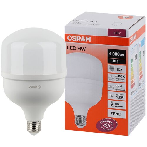  LED HW 40W/840 230V E27 4000lm -  OSRAM,  576  Osram