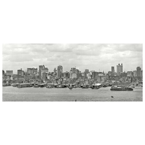       (manhattan panorama) 73. x 30.,  1920   