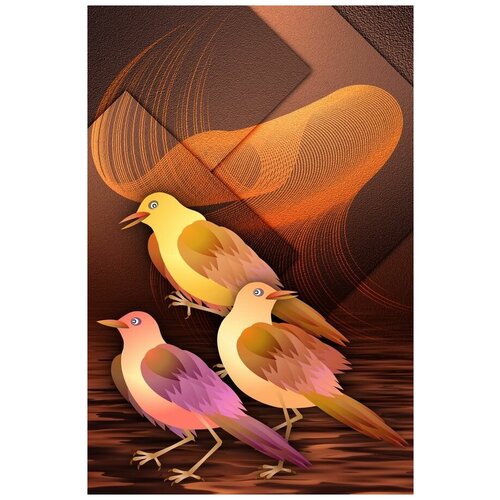     (Birds) 14 30. x 45. 1340